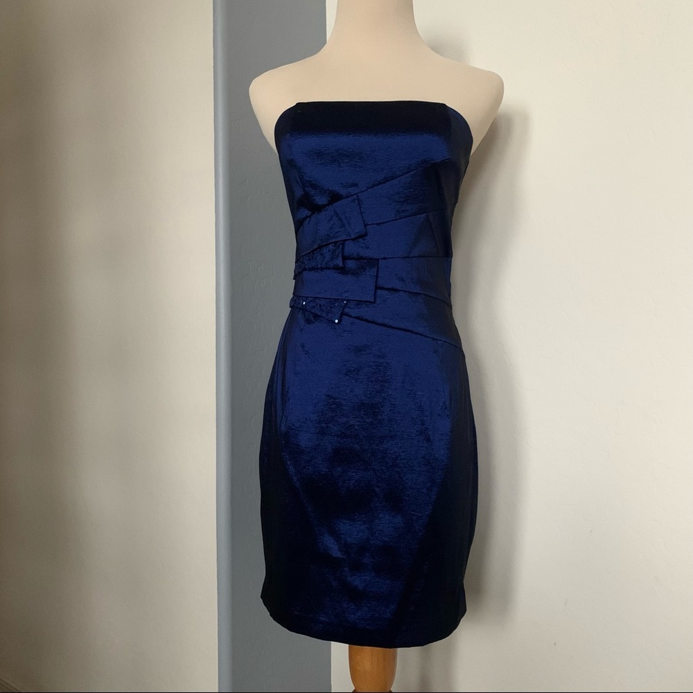 Jessica McClintock blue dress